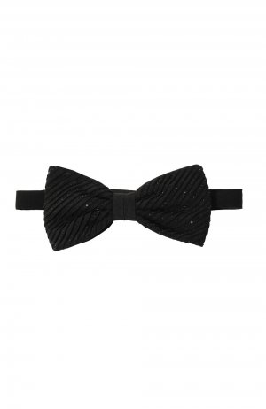 Шелковый галстук-бабочка Stefano Ricci. Цвет: чёрный