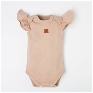 Боди без рукавов Крошка Я, BASIC LINE, рост 80-86 см (1 шт.) ProMarket. Цвет: бежевый