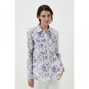 Блуза , B1724012, размер 50, фиолетовый Baon. Цвет: фиолетовый