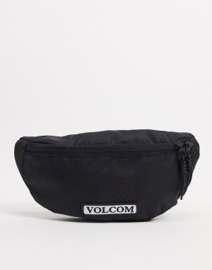 Черная сумка-кошелек на пояс -Черный Volcom