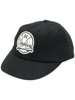 Бейсбольная кепка с логотипом Neighborhood. Цвет: чёрный