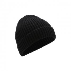 Кашемировая шапка DLT Collection. Цвет: чёрный