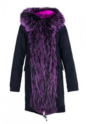 Куртка MDF. Цвет: фиолетовый