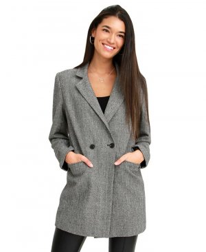 Женское пальто большого размера Kensington , серый Belle & Bloom