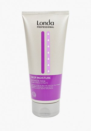 Маска для волос Londa Professional DEEP MOISTURE увлажнения интенсивная, 200 мл. Цвет: белый