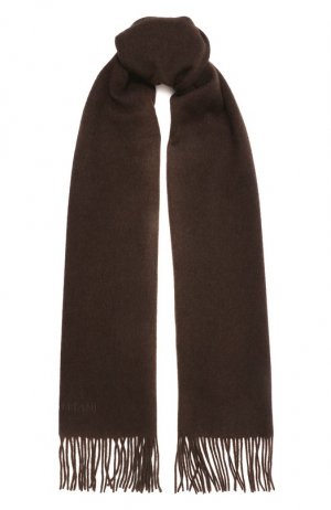 Кашемировый шарф Corneliani. Цвет: коричневый