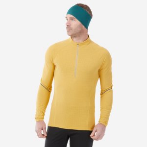 Рубашка для беговых лыж мужская - 500 желтая INOVIK, цвет gelb Inovik