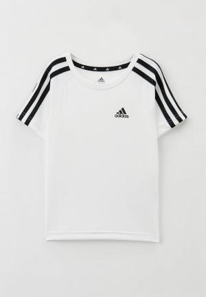 Футболка спортивная adidas B SERE T. Цвет: белый