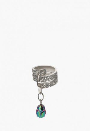 Кольцо Amarin Jewelry Bugs silver. Цвет: разноцветный