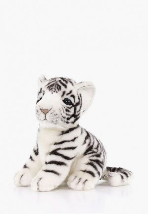 Игрушка мягкая Hansa Тигр детёныш 18 см. Цвет: белый