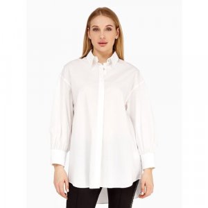Рубашка , размер 42, белый SKILLS & GENES. Цвет: белый