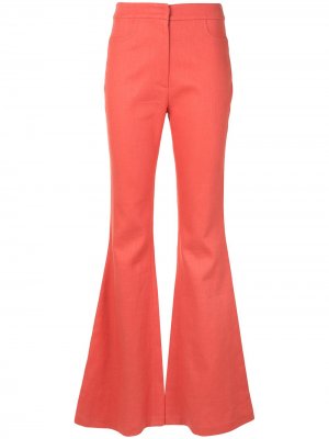 Расклешенные брюки Emerson Alexis. Цвет: розовый