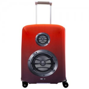 Чехол для чемодана , 40 л, размер S, коричневый, мультиколор ROUTEMARK. Цвет: коричневый