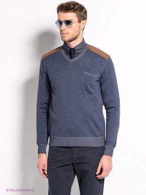Пуловер Bramante. Цвет: синий