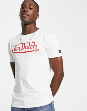 Белая футболка Alfa-Белый Von Dutch