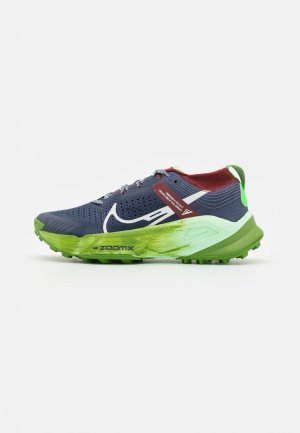 Кроссовки для бега по пересеченной местности ZOOMX ZEGAMA , цвет thunder blue/summit white/chlorophyll/dark team red/vapor green Nike