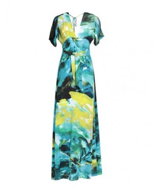 Длинное платье KITAGI®. Цвет: лазурный