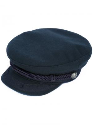 Шляпа в стиле милитари Dsquared2. Цвет: синий