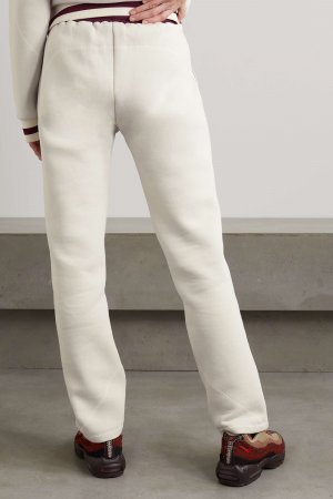 SAUL NASH спортивные брюки из смесового хлопкового джерси, серый