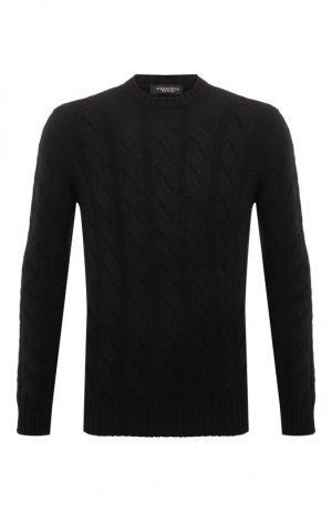 Кашемировый свитер Stefano Ricci. Цвет: чёрный