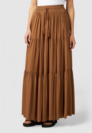 Длинная юбка , коричневый Oltre