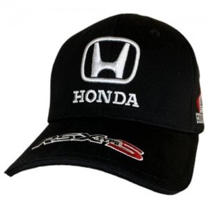 Бейсболка бини Кепка Хонда мужская женская, размер 55-58, черный Honda. Цвет: красный