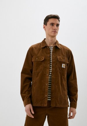Куртка Carhartt WIP. Цвет: коричневый