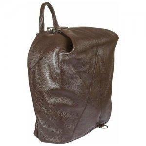 Рюкзак кожаный 1542715 Коричневый Gianni Conti. Цвет: коричневый