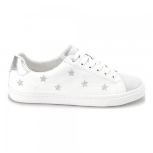 Кроссовки Forever Comfort Embroidered Star, white silver Next