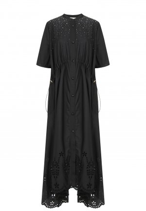 Платье ELISA FANTI. Цвет: черный