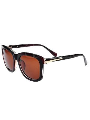 Солнцезащитные очки Leya.. Цвет: черный, коричневый