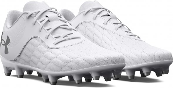 Бутсы Magnetico Select 3.0 Soccer Cleats , цвет White/White/Metallic Silver Under Armour