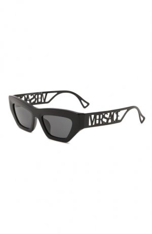 Солнцезащитные очки Versace. Цвет: чёрный