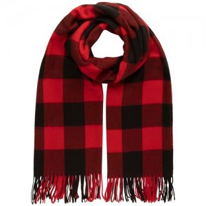 APART, шарф женский, цвет: красно-черный, размер: ONESIZE Apart. Цвет: красный/черный
