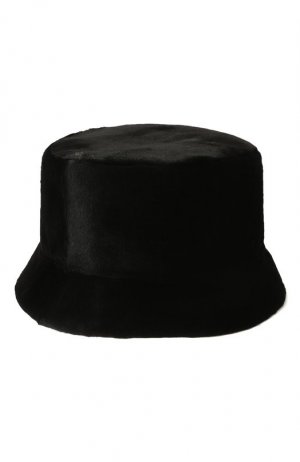 Шляпа Дуглас из меха норки FurLand. Цвет: чёрный
