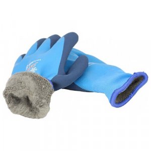 Перчатки , размер XL, синий, голубой Kamukamu. Цвет: синий/голубой