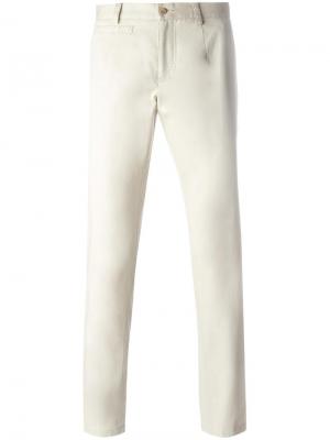 Классические брюки чинос Dolce & Gabbana. Цвет: нейтральные цвета