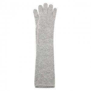 Кашемировые перчатки Johnstons Of Elgin. Цвет: серый
