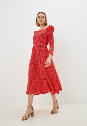 Платье Merry Perry. Цвет: красный