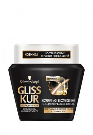Маска для волос Gliss Kur Восстанавливающая Экстремальное восстановление