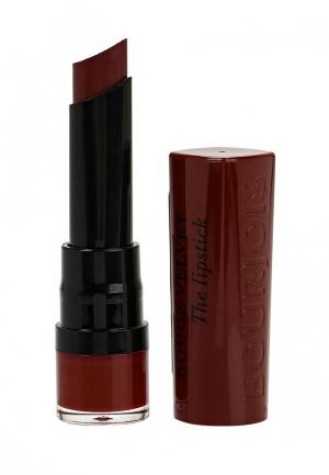 Помада Bourjois Velvet the Lipstick, 12 Brunette, 3,5 гр. Цвет: бордовый
