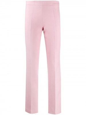 Расклешенные брюки скинни Giambattista Valli. Цвет: розовый