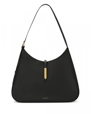 Кожаная сумка через плечо London Midi Tokyo , цвет Black DeMellier