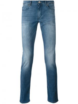 Выбеленные джинсы Rubens Re-Hash. Цвет: синий