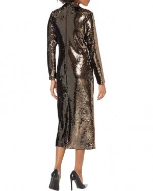 Платье Brookly Sequin Tube Dress, темно-коричневый Ted Baker