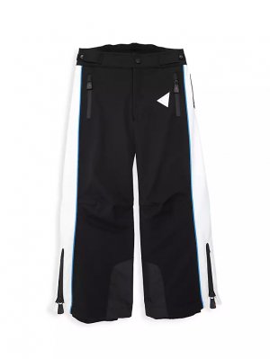 Технические лыжные брюки для маленьких мальчиков и , черный Moncler