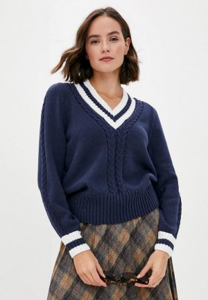 Пуловер Cepheya. Цвет: синий