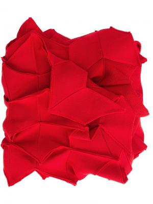 Шарф с геометрическим дизайном Junya Watanabe Comme Des Garçons. Цвет: красный