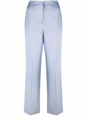 Прямые брюки с завышенной талией Emilio Pucci. Цвет: фиолетовый