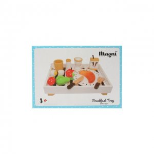 Игрушечный набор Поднос с завтраком Magni. Цвет: разноцветный